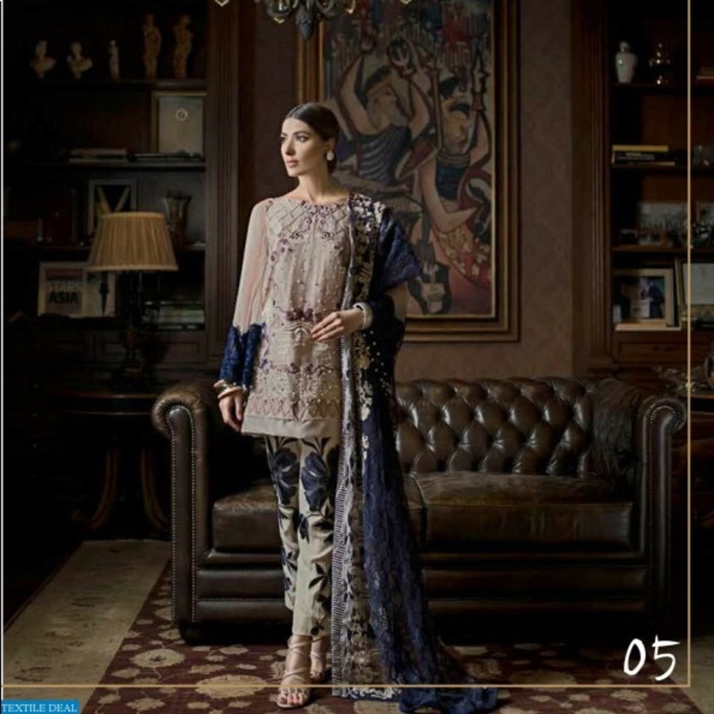 Erum Khan Pakistani designer outfit semi formal Size small